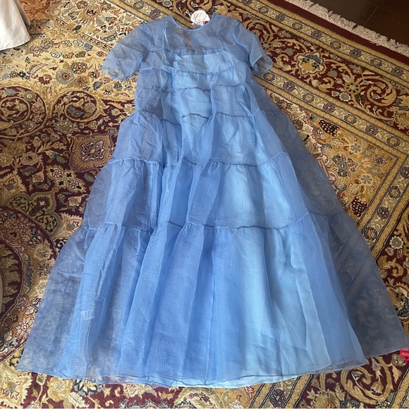 STAUD Light Blue Maxi Dress - Picture 4 of 13